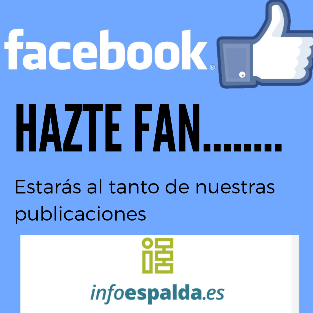 hazte fan Infoespalda facebook